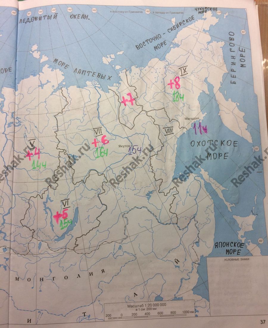 Изображение Стр.37 ГДЗ Рабочая тетрадь Сиротин 8 класс